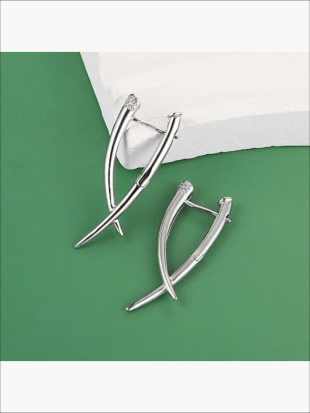 Hypoallergenic Stainless Steel Stud Earrings Dainty Lightweight Jewelry - Picture 5 of 7